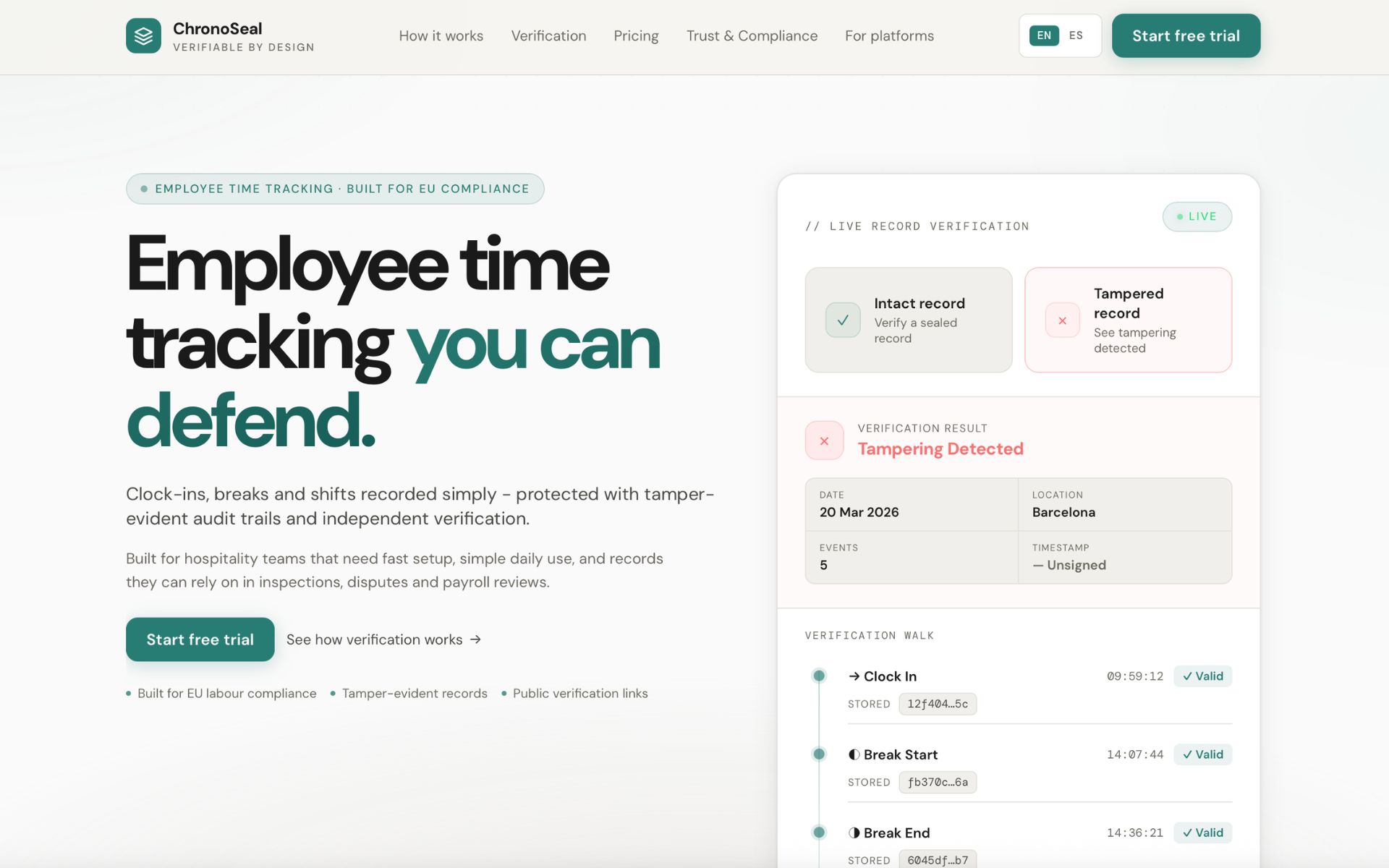 ChronoSeal screenshot 1
